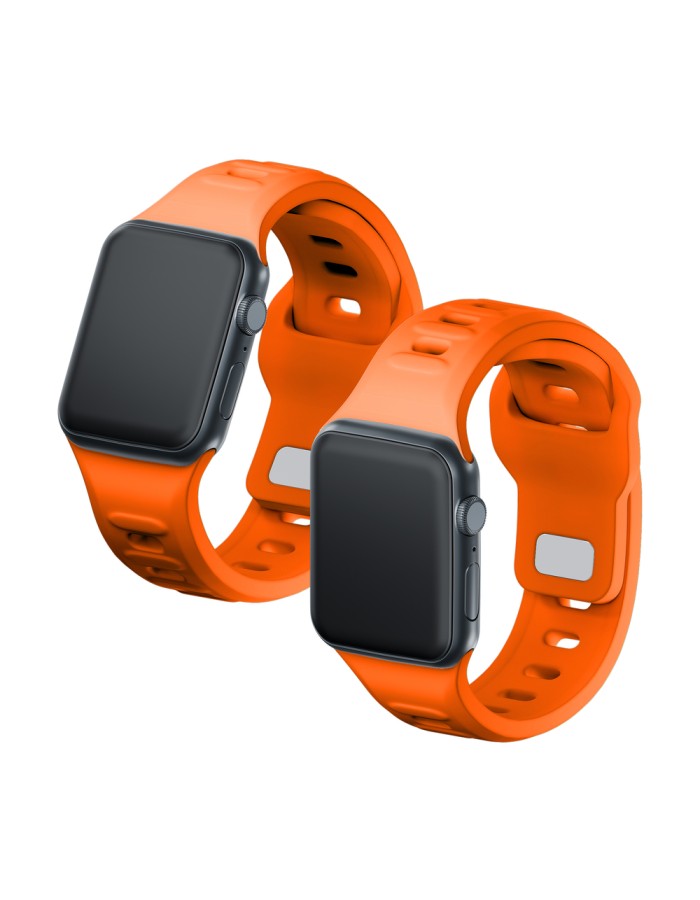 3mk Silicone Watch Strap for Apple Watch 38 / 40 / 41 mm - orange 3mk Silicone Watch Strap for Apple Watch 38 / 40 / 41 mm - orange