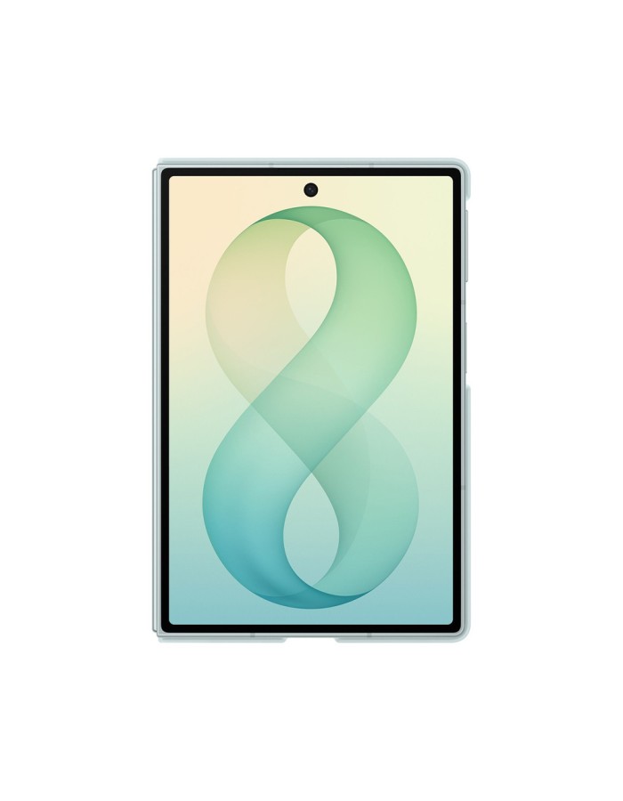Samsung Silicone Magnet Case for Samsung Galaxy Z Fold 8 compatible with MagSafe + 2 anti-reflective films - green