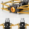 Rockbros JT201012LG 2010-12L Aluminum Platform Bicycle Pedals - Gold Rockbros JT201012LG 2010-12L Aluminum Platform Bicycle Pedals - Gold