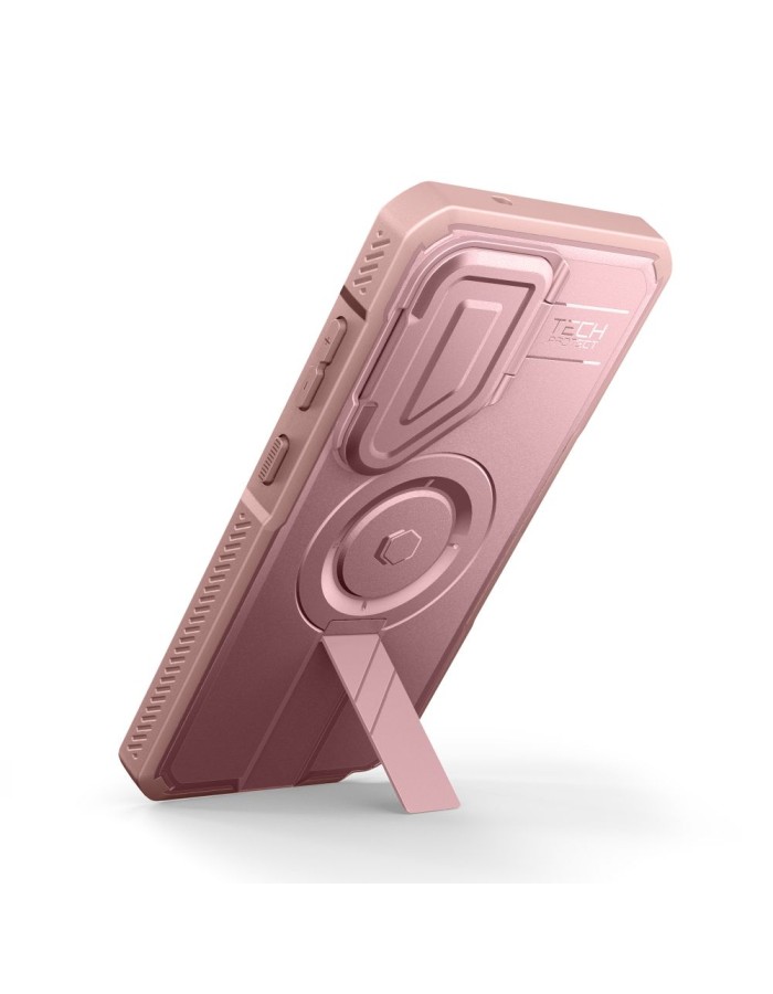 Tech-Protect Kevlar MagSafe 2-Set Case for Samsung Galaxy S26 Ultra - Pink Tech-Protect Kevlar MagSafe 2-Set Case for Samsung Galaxy S26 Ultra - Pink