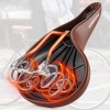 Rockbros 6800S retro comfort bicycle saddle - brown Rockbros 6800S retro comfort bicycle saddle - brown