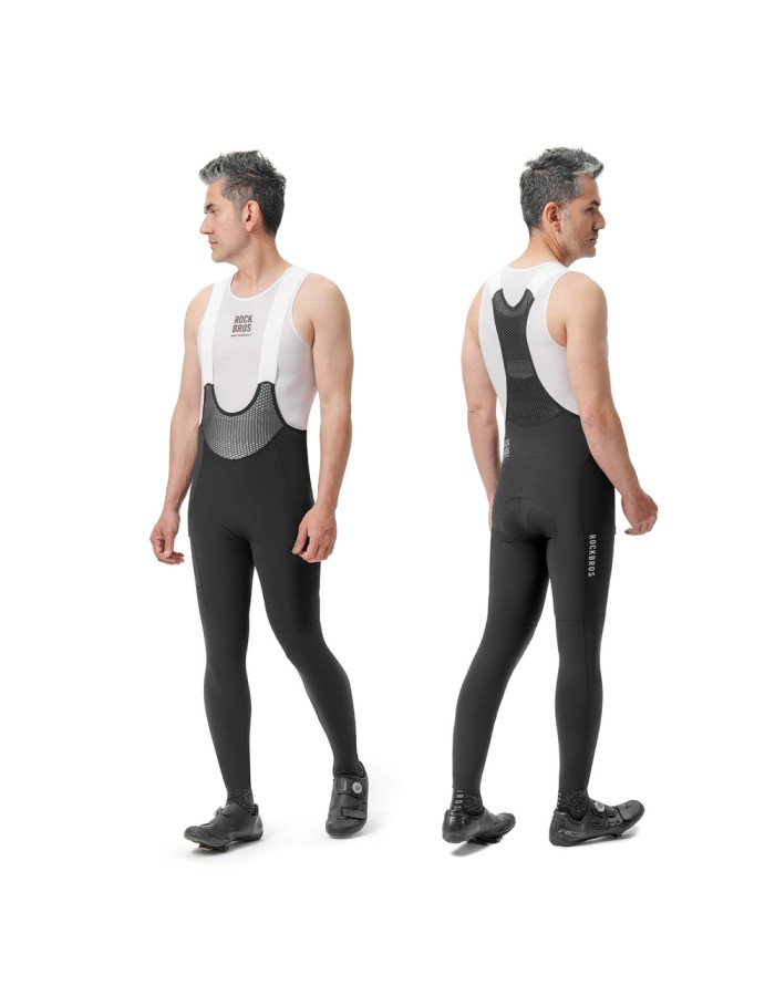 Rockbros TLCK001-1 ROAD TO SKY Men&amp;#39;s Cycling Pants with Pad S - Black