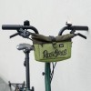 Rockbros W020-1 Foldable Handlebar Bicycle Bag - Green