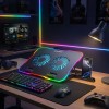 Wozinsky WDCX-A26 NitroCool RGB Gaming Laptop Cooling Pad - Black Wozinsky WDCX-A26 NitroCool RGB Gaming Laptop Cooling Pad - Black