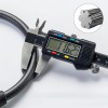 Rockbros 87639-4 bicycle lock with code and steel cable - black