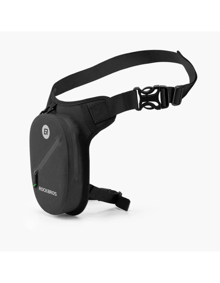 Rockbros AS-081 Motorcycle Thigh or Hip Bag 1L - Black Rockbros AS-081 Motorcycle Thigh or Hip Bag 1L - Black