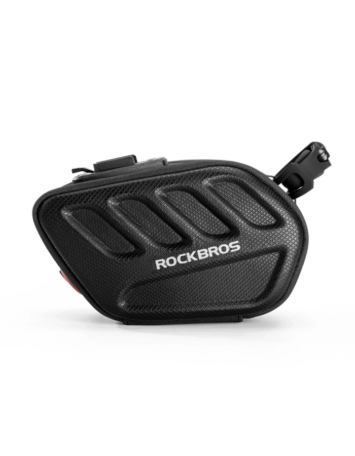Rockbros C61 Bike Saddle Bag with Smart Rear Light 0.45L - Black Rockbros C61 Bike Saddle Bag with Smart Rear Light 0.45L - Black