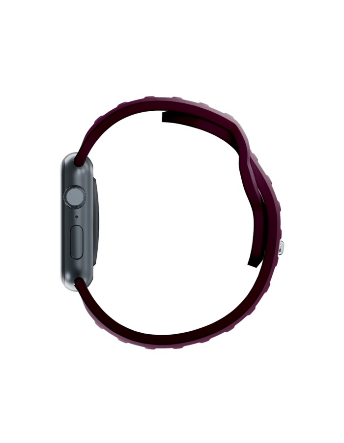 3mk Silicone Watch Strap for Apple Watch 38 / 40 / 41 mm - Burgundy