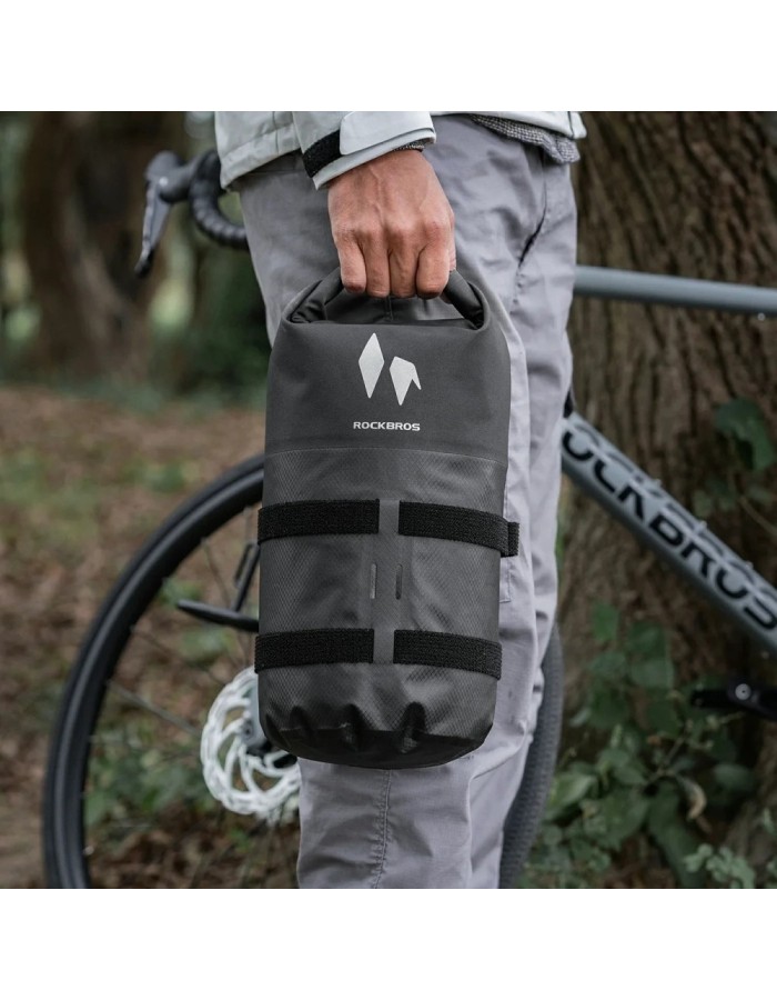 Rockbros AS-156 7l Fork Bag Waterproof Pannier - Black Rockbros AS-156 7l Fork Bag Waterproof Pannier - Black