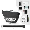 Rockbros G011 Flash Journey trapezoidal handlebar bike bag 0.7 l - black Rockbros G011 Flash Journey trapezoidal handlebar bike bag 0.7 l - black