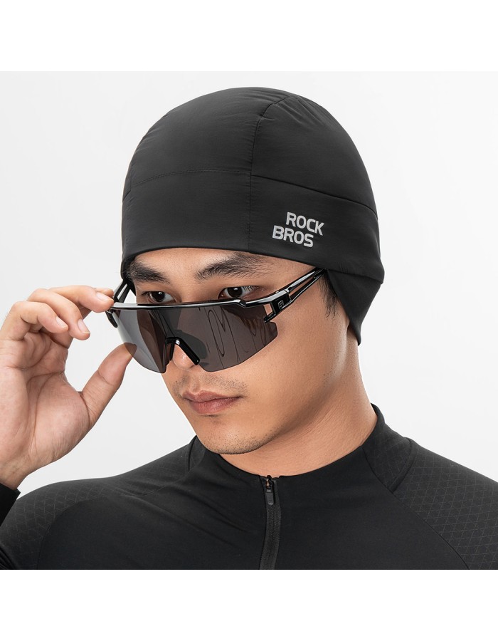 Rockbros M015 Winter Reversible Cycling Cap Size 54-61 cm - Black Rockbros M015 Winter Reversible Cycling Cap Size 54-61 cm - Black