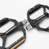 Rockbros C700 Reflective Aluminum Platform Bicycle Pedals - Black Rockbros C700 Reflective Aluminum Platform Bicycle Pedals - Black