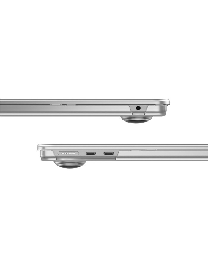 AmazingThing Titan Hardshell Case for MacBook Air M5 14" - Transparent