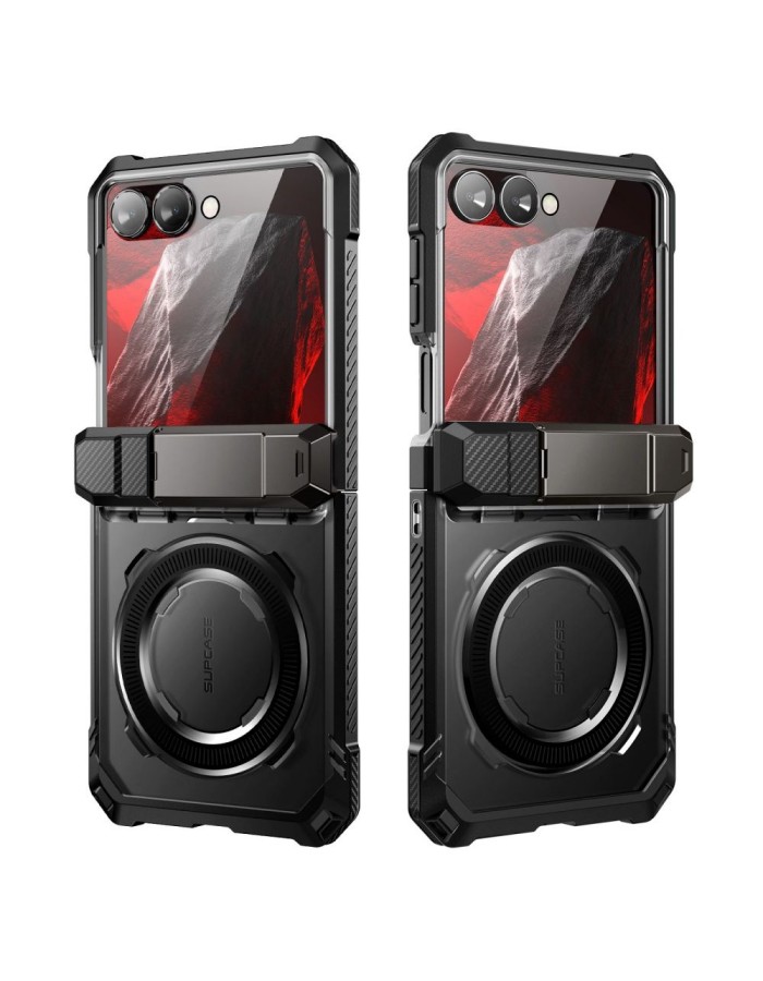 Supcase UB Grip Mag MagSafe Case for Samsung Galaxy Z Flip 8 - Black