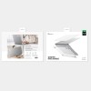 AmazingThing Titan Hardshell Case for MacBook Air M5 13.6" - Transparent
