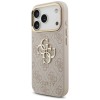 Guess 4G Big 4G Classic Logo Big Strap Metal Buttons Case for iPhone 17 Pro - Pink Guess 4G Big 4G Classic Logo Big Strap Metal Buttons Case for iPhone 17 Pro - Pink
