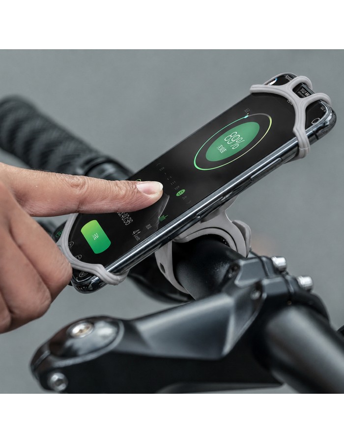 Rockbros LF436 Handlebar Clamp Phone Holder - Gray