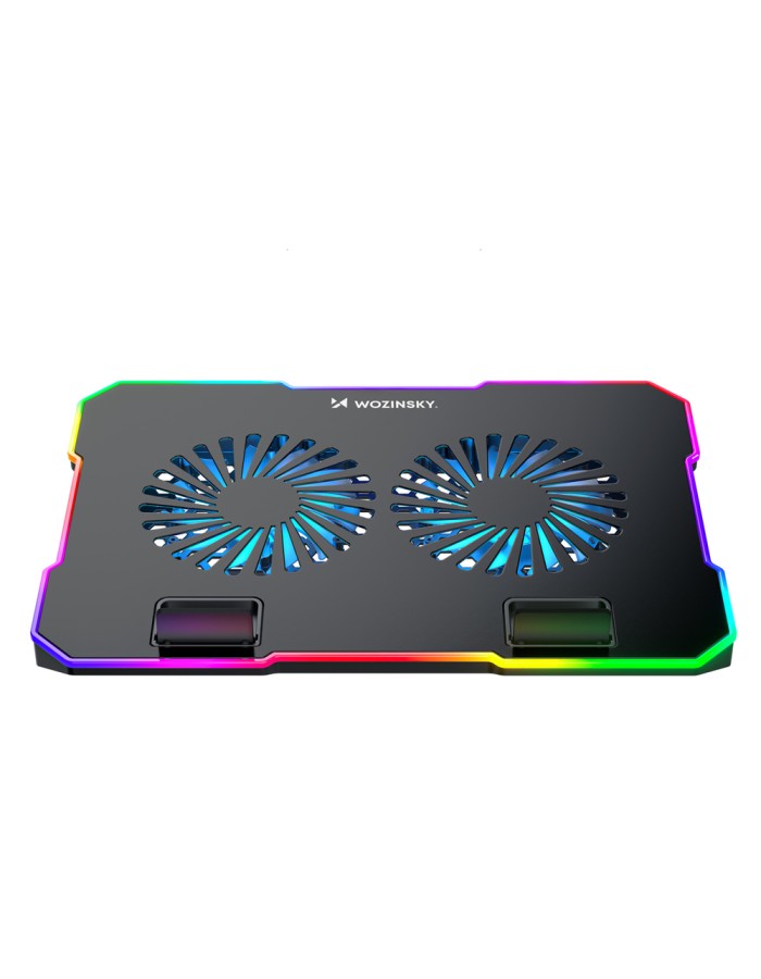 Wozinsky WDCX-A26 NitroCool RGB Gaming Laptop Cooling Pad - Black Wozinsky WDCX-A26 NitroCool RGB Gaming Laptop Cooling Pad - Black