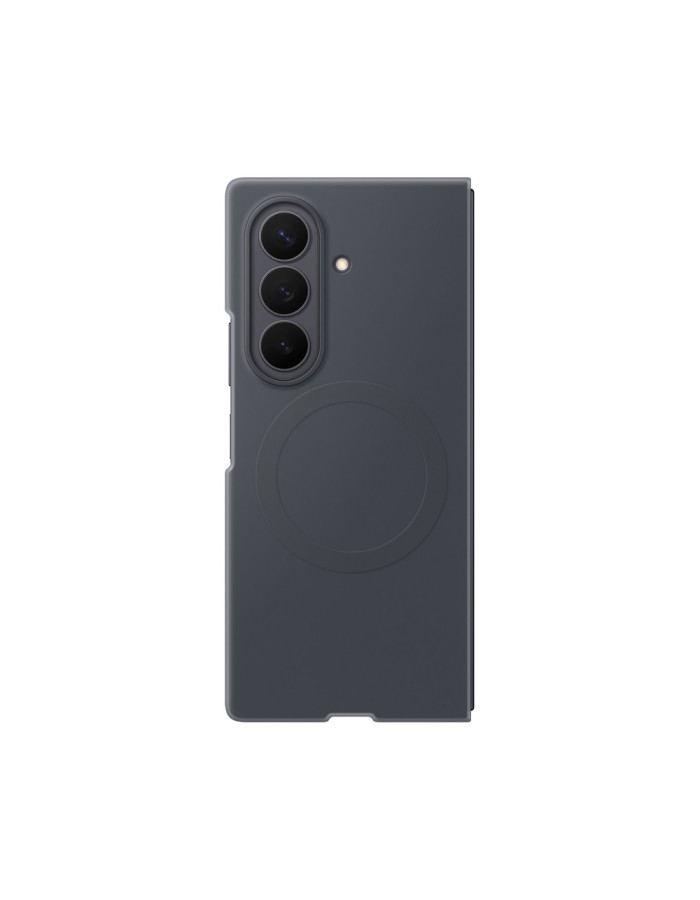 Samsung Silicone Magnet Case for Samsung Galaxy Z Fold 8 compatible with MagSafe + 2 anti-reflective films - black