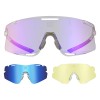 Rockbros SP338 ROAD TO SKY Cycling Glasses with Interchangeable Lenses - Clear