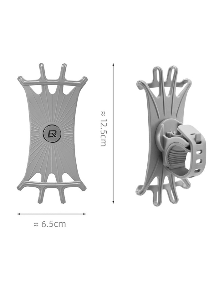 Rockbros LF436 Handlebar Clamp Phone Holder - Gray