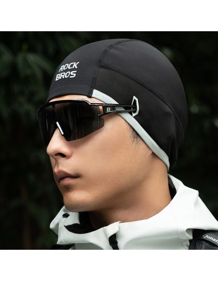 Rockbros M016 Winter Windproof Cycling Cap Size 54-61 cm - Black Rockbros M016 Winter Windproof Cycling Cap Size 54-61 cm - Black
