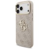 Guess 4G Big 4G Classic Logo Big Strap Metal Buttons Case for iPhone 17 Pro Max - Pink Guess 4G Big 4G Classic Logo Big Strap Metal Buttons Case for iPhone 17 Pro Max - Pink