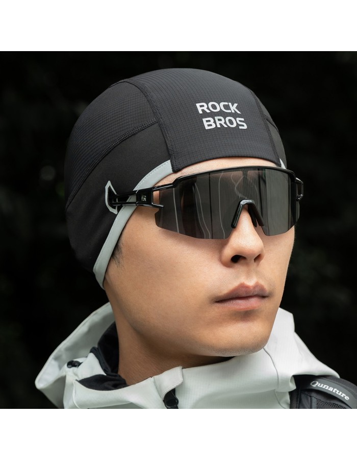 Rockbros M016 Winter Windproof Cycling Cap Size 54-61 cm - Black Rockbros M016 Winter Windproof Cycling Cap Size 54-61 cm - Black