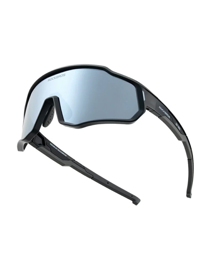 Rockbros SP383 Polarized Mirror Kids Cycling Glasses with UV400 Protection - Black Rockbros SP383 Polarized Mirror Kids Cycling Glasses with UV400 Protection - Black