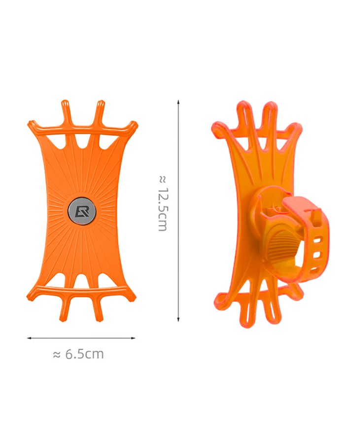 Rockbros LF436 Handlebar Clamp Phone Holder - Orange