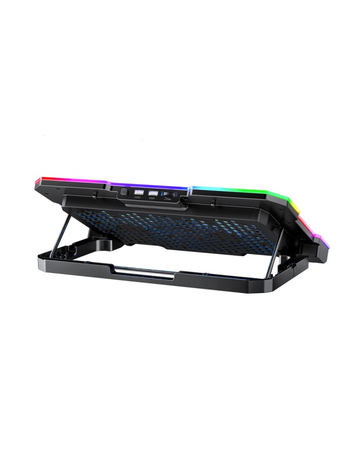 Wozinsky WDCX-A26 NitroCool RGB Gaming Laptop Cooling Pad - Black Wozinsky WDCX-A26 NitroCool RGB Gaming Laptop Cooling Pad - Black