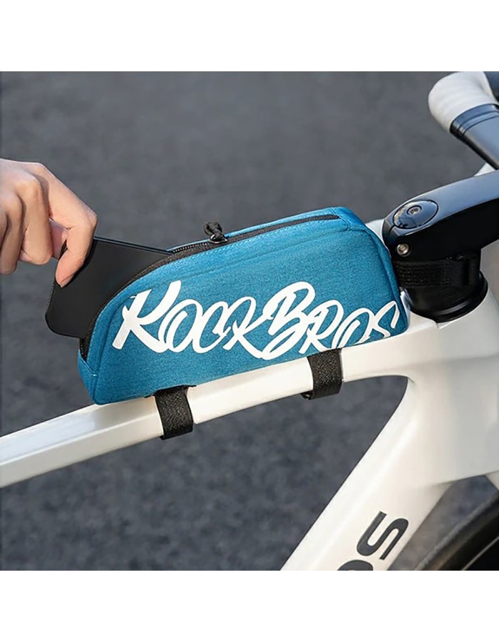 Rockbros G009 Flash Journey Top Tube Bike Bag 0.8L - Blue Rockbros G009 Flash Journey Top Tube Bike Bag 0.8L - Blue