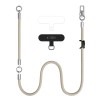 Tech-Protect C10S Crossbody Phone Lanyard (114 cm) + Wrist Strap (31 cm) - Beige Titanium Tech-Protect C10S Crossbody Phone Lanyard (114 cm) + Wrist Strap (31 cm) - Beige Titanium