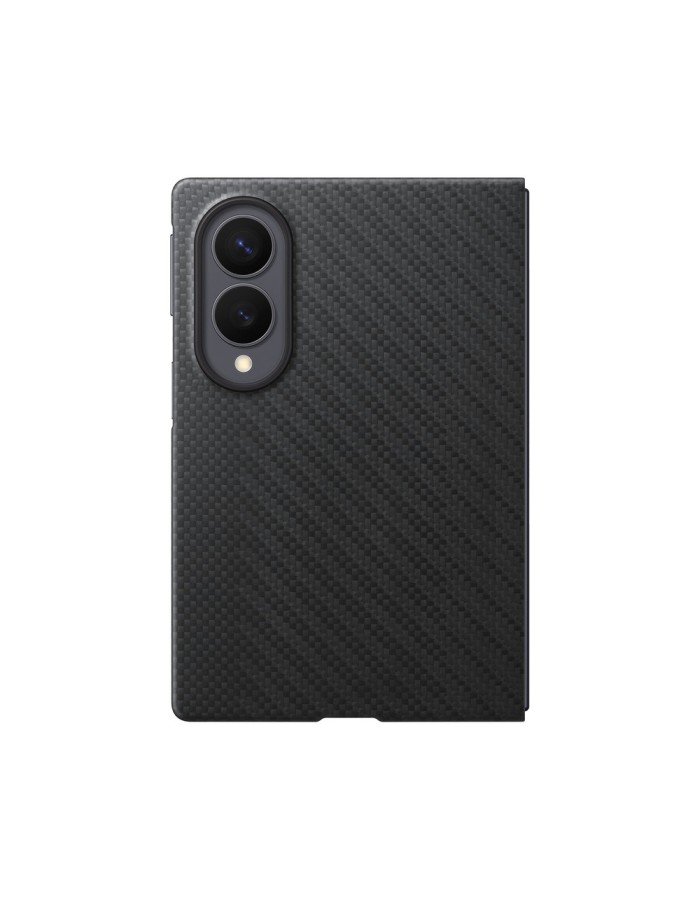Samsung Carbon Magnet Case for Samsung Galaxy Z Fold 8 compatible with MagSafe + 2 anti-reflective films - black