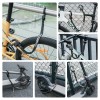 Rockbros 85922 Chain Lock for Scooters and Bikes - Black Rockbros 85922 Chain Lock for Scooters and Bikes - Black