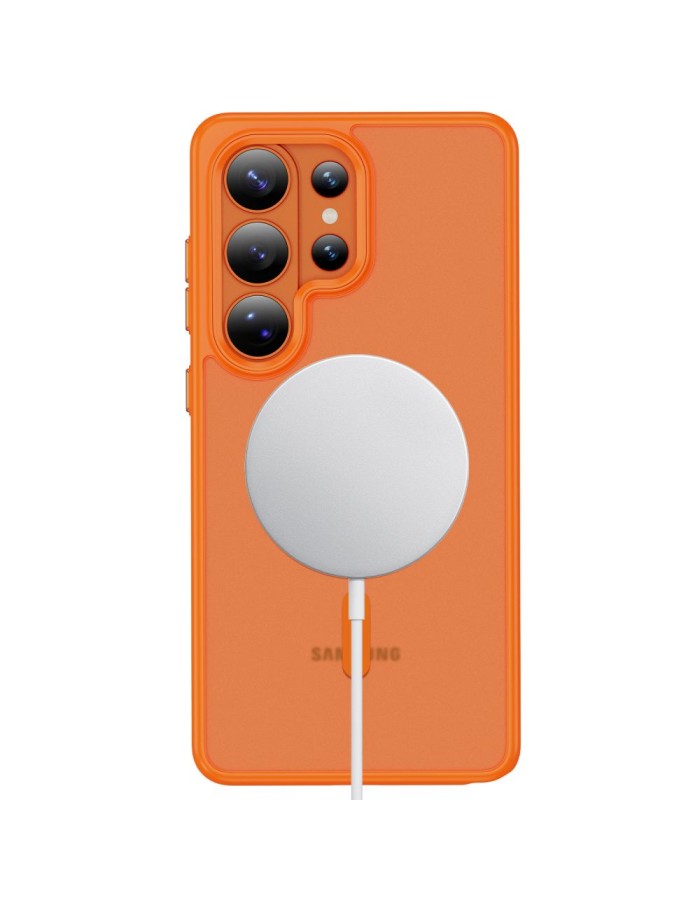 Tech-Protect Magmat MagSafe Case for Samsung Galaxy S26 Ultra - Orange Matte Tech-Protect Magmat MagSafe Case for Samsung Galaxy S26 Ultra - Orange Matte