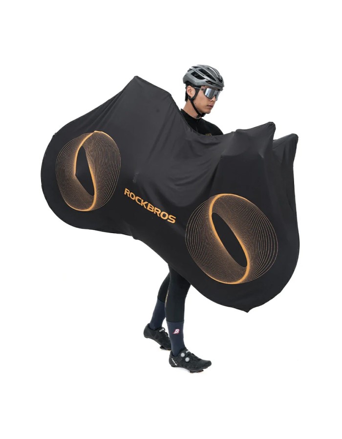 Rockbros D97 Elastic Cover for 24"-29" Electric Gravel Mountain Bikes and 700C Road Bikes - Black Rockbros D97 Elastic Cover for 24"-29" Electric Gravel Mountain Bikes and 700C Road Bikes - Black