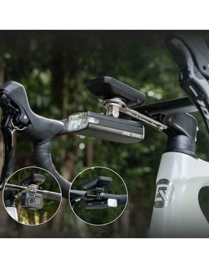 Rockbros FK-307T Titanium Alloy Bike Computer Mount - Titanium Rockbros FK-307T Titanium Alloy Bike Computer Mount - Titanium