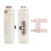 Rockbros S550H-1 700 ml Thermal Bottle with Magnetic Holder and Mounting Strap - Beige