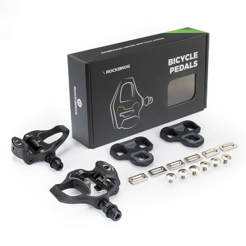 Rockbros LP-R pedal cleats, LOOK system - black
