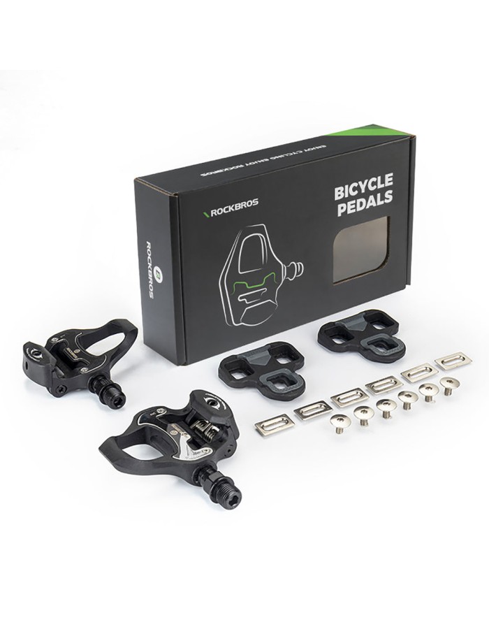 Rockbros LP-R pedal cleats, LOOK system - black Rockbros LP-R pedal cleats, LOOK system - black