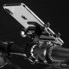 Rockbros 699 Handlebar Clamp Phone Holder - Red Rockbros 699 Handlebar Clamp Phone Holder - Red