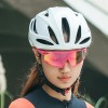 Rockbros SP258 ROAD TO SKY photochromic cycling glasses - pink Rockbros SP258 ROAD TO SKY photochromic cycling glasses - pink