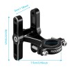 Rockbros KS-415 Aluminum Adjustable Bottle Cage Adapter - Black Rockbros KS-415 Aluminum Adjustable Bottle Cage Adapter - Black