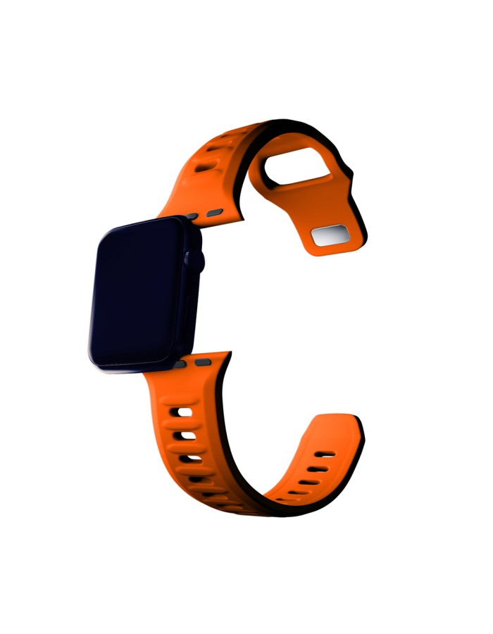 3mk Silicone Watch Strap for Apple Watch 38 / 40 / 41 mm - orange 3mk Silicone Watch Strap for Apple Watch 38 / 40 / 41 mm - orange