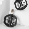 Rockbros M108 Nylon Half-Lock Double-Sided Bicycle Pedals - Black