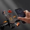 Rockbros HW-117 Handlebar Clamp Phone Holder - Black and Orange Rockbros HW-117 Handlebar Clamp Phone Holder - Black and Orange