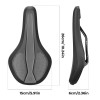 Rockbros B824 sports ergonomic bicycle saddle - black Rockbros B824 sports ergonomic bicycle saddle - black