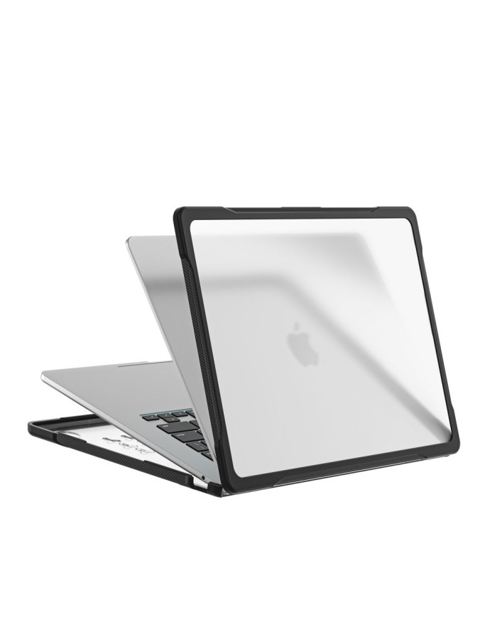 Tech-Protect Velar Case for MacBook Air 13" 2023 / 2024 / 2025 / 2026 - Transparent Black Tech-Protect Velar Case for MacBook Air 13" 2023 / 2024 / 2025 / 2026 - Transparent Black