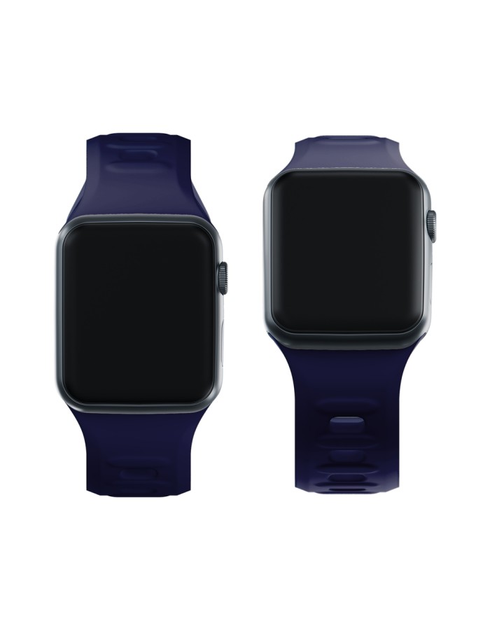 3mk Silicone Watch Strap for Apple Watch 38 / 40 / 41 mm - blue 3mk Silicone Watch Strap for Apple Watch 38 / 40 / 41 mm - blue